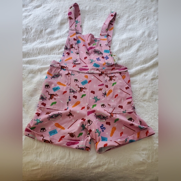 Cakeworthy Pants - NWT Honeydukes Overalls Size Large